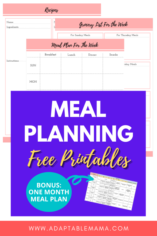 meal planning tips for busy moms_printables_1